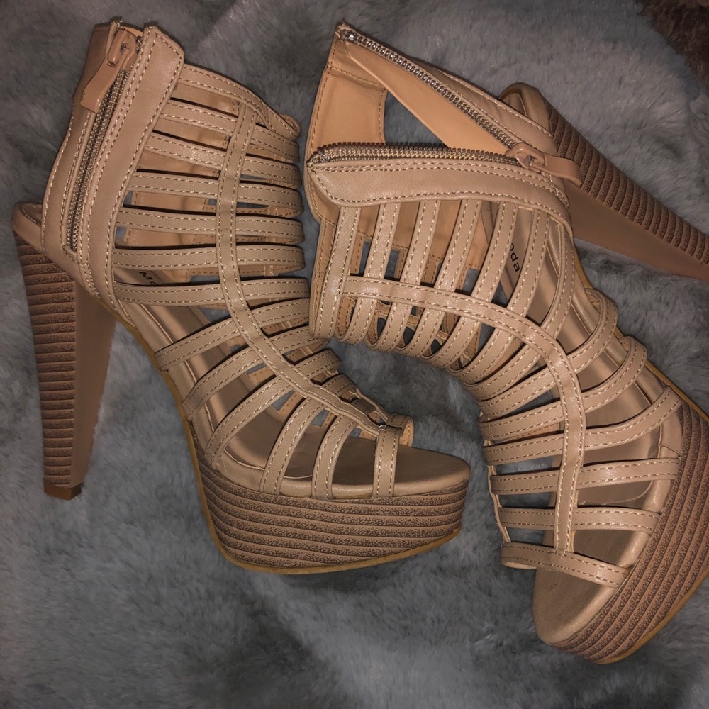 Nude heels